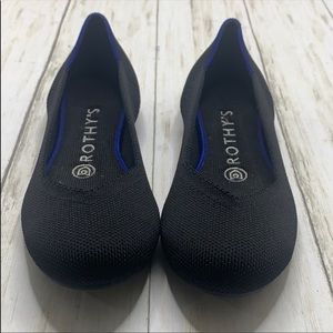 ROTHY’S Black Solid The Flat